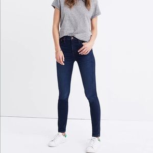 NWT Madewell 10” High Rise Skinny Jeans